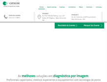 Tablet Screenshot of dopsom.com.br